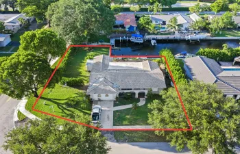 Great lot with loads of potential.