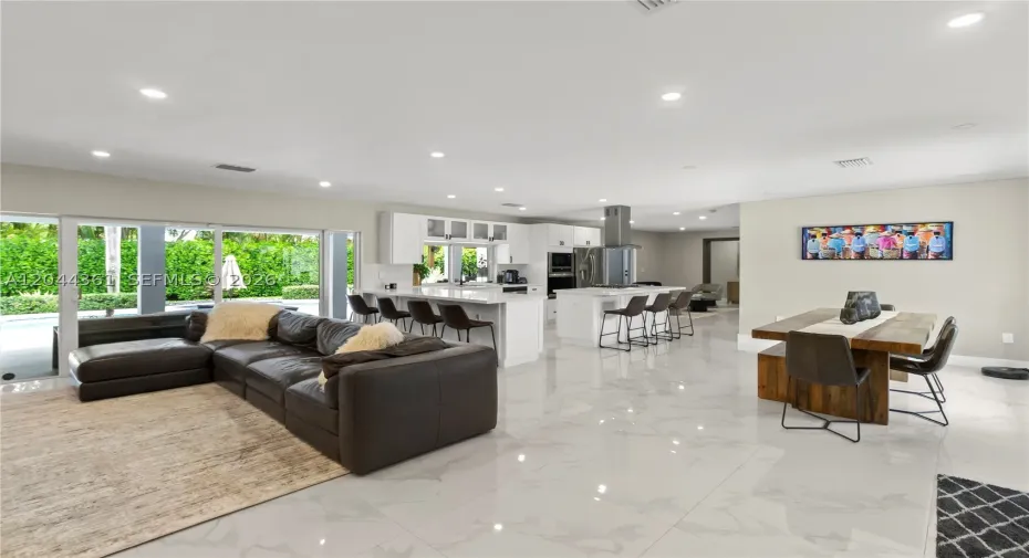 Open Layout living space