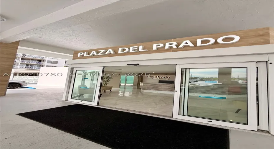 Newly renovated lobby