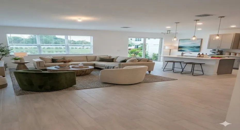 staged living by AI