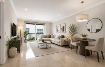 Virtually Rendered Great Room