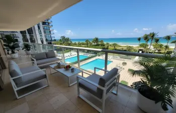 virtual staged balcony
