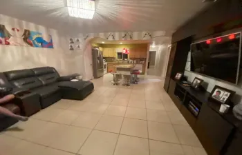 Open Concept LR, DR KITCHEN