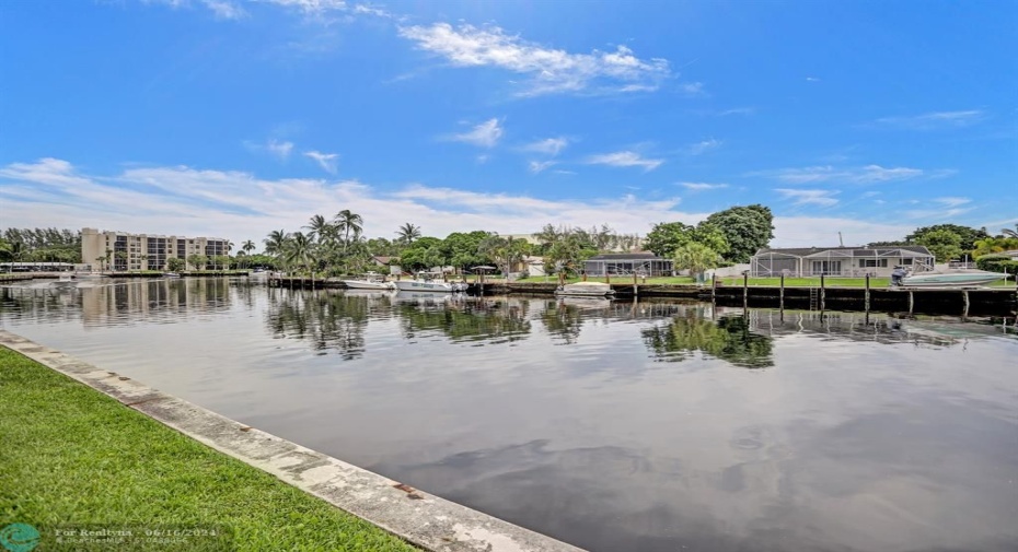 Building 14 is waterfront  & on a beautiful canal that leads to intracoastal/ocean