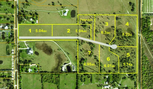 Brocksmith Subdivision Aerial