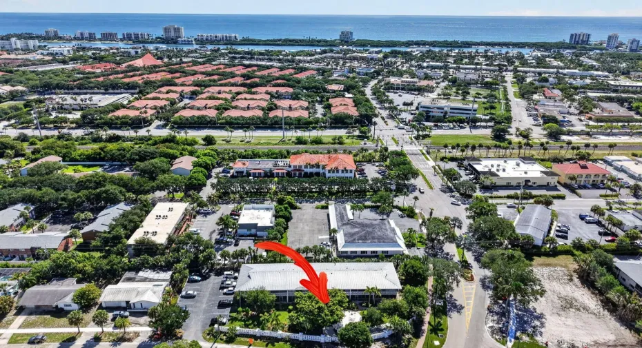 Aerial-Close Proximity to Beach
