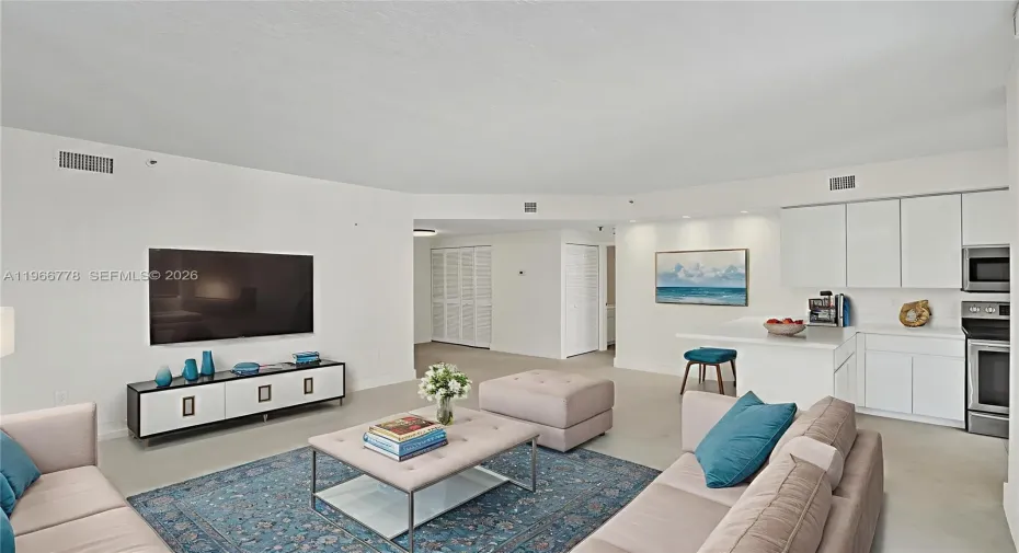 Livingroom Virtually Staged