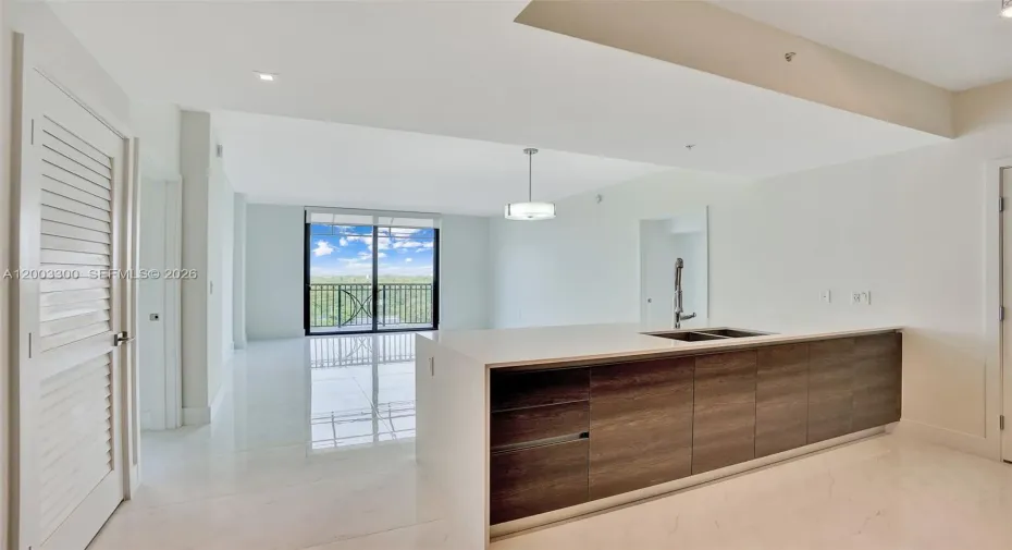 KITCHEN, LIVING ROOM