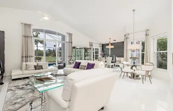 Stunning open floor plan