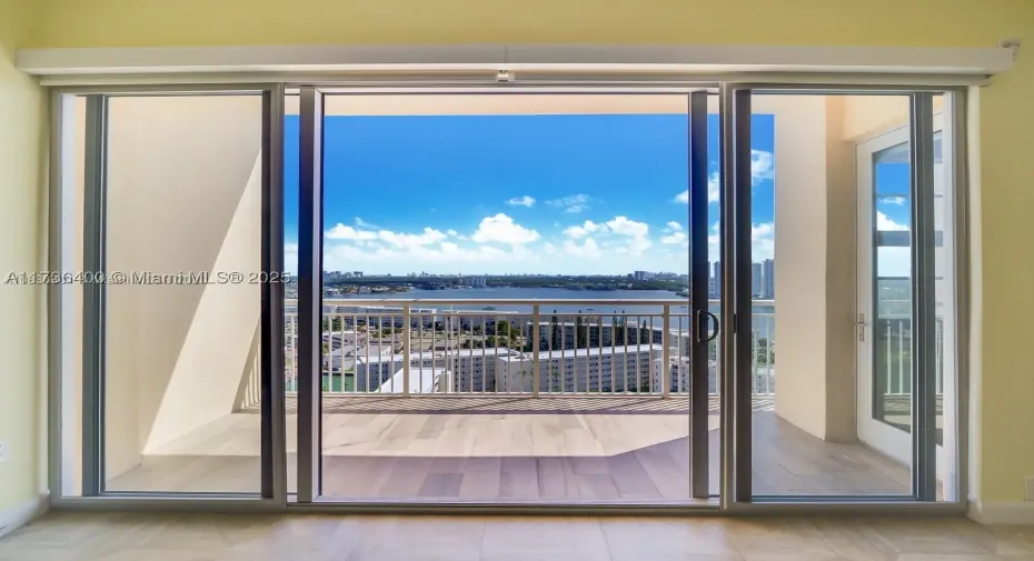 South Facing Balcony