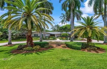 Lush curb appeal