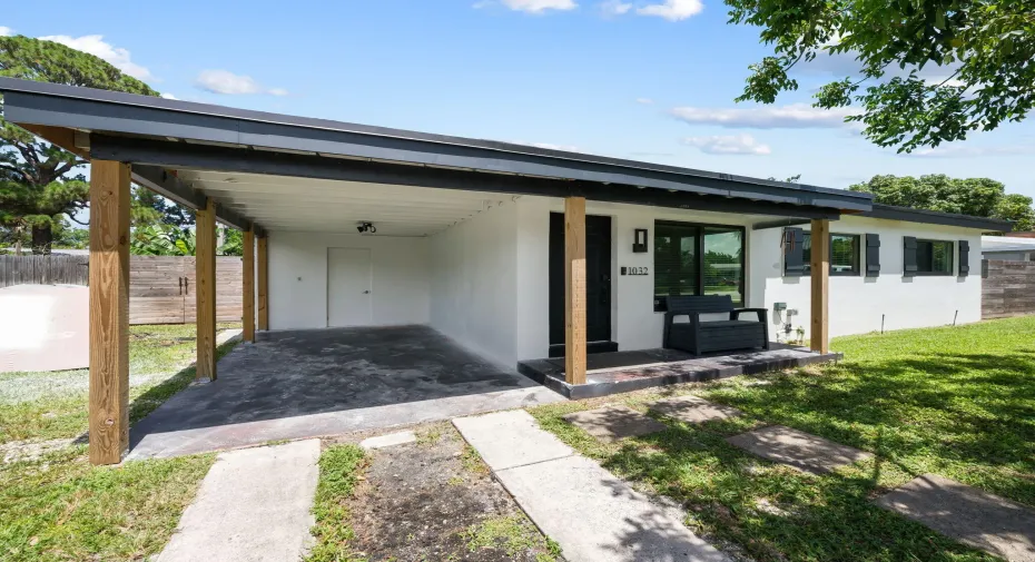 house front
