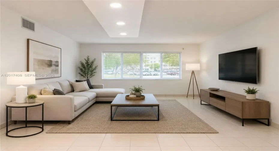 Spacious Living Area.