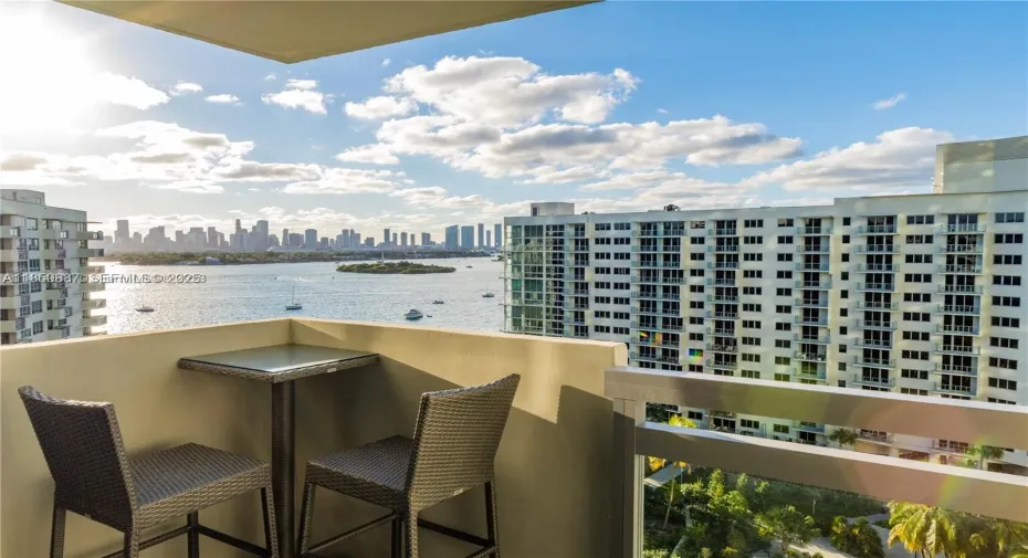 Bay & Skyline View