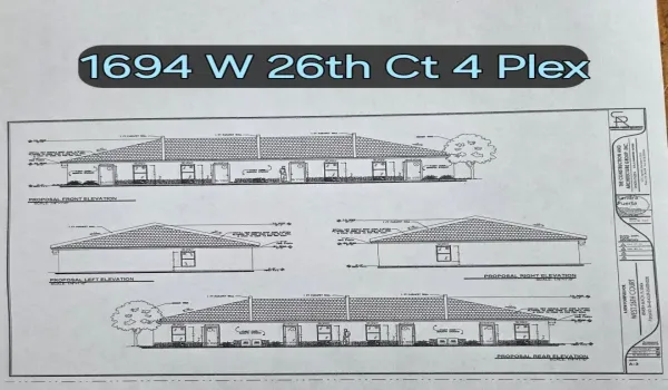 1694 W 26th Ct - Elevation