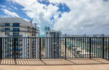 See the world from your balcony with a southern exposure