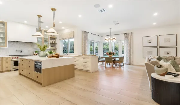 More than a kitchen, it’s the heart of the home. Bathed in natural light and designed with effortless flow, every detail invites connection, conversation, and a life beautifully lived.
