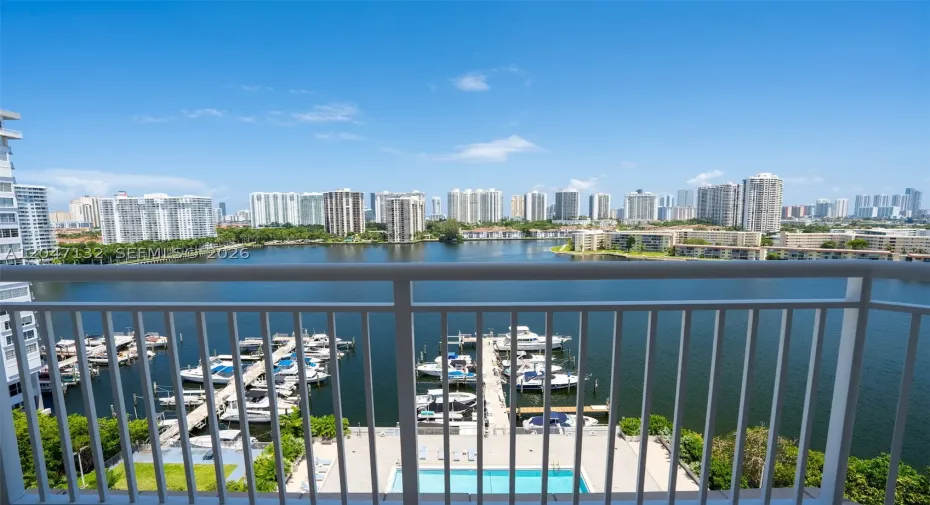 Unit balcony view