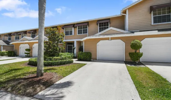 Welcome home to this beautifully maintained townhome in the gated community of Fairfield, featuring a private driveway, one-car garage, and lush tropical landscaping in the heart of Boca Raton.