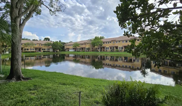 Lake view townhome