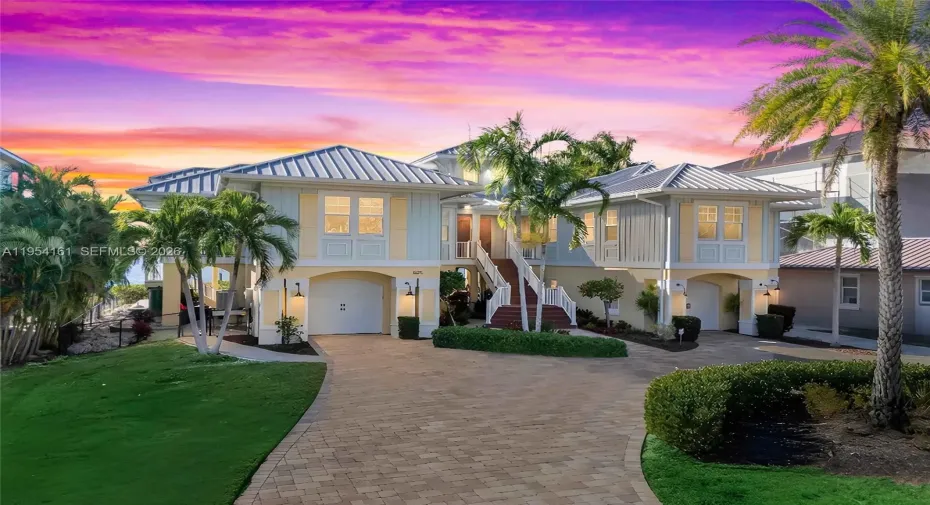 Welcome home to 12271 Shoreview Drive - a quiet peninsula of magnificent homes on the wide open waterfront of Matlacha Pass and endless panoramic views!