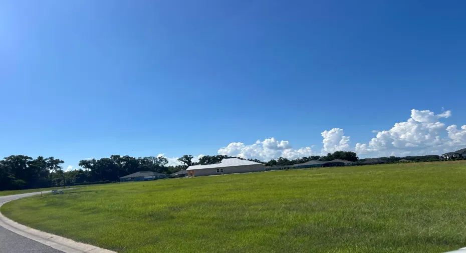 .87 acre Corner lot!