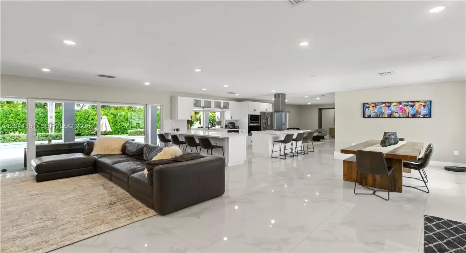 Open Layout living space