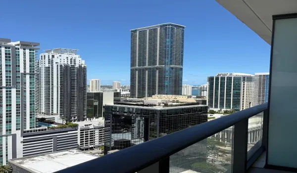 VIEW FROM BALCONY