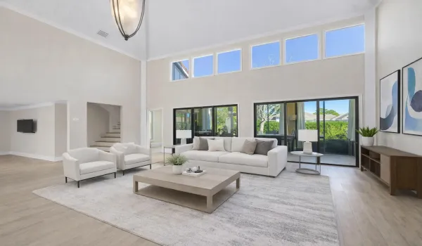 Staged Living Room