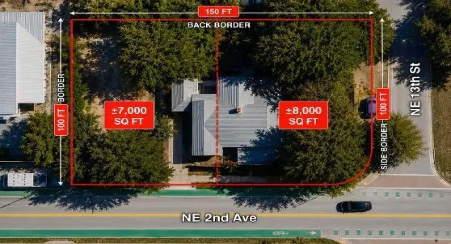 Aerial Lot Split