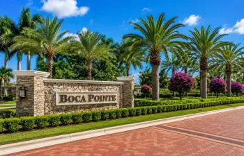 Boca Pointe entrance