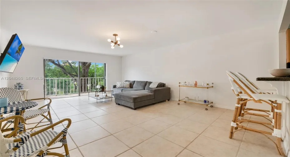 Spacious Living Room with plenty of natural light