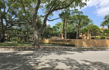 Entrance to Celebration Point in Miami Lakes