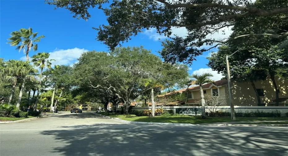 Entrance to the 