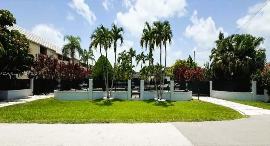 Front of the house