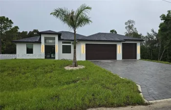 Full Paver Driveway, Landscaping to be installed