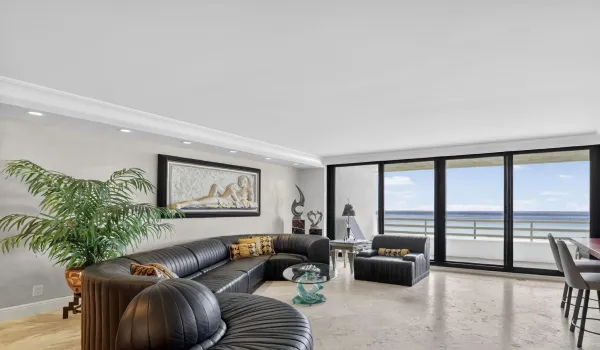 Oceanfront Living Room