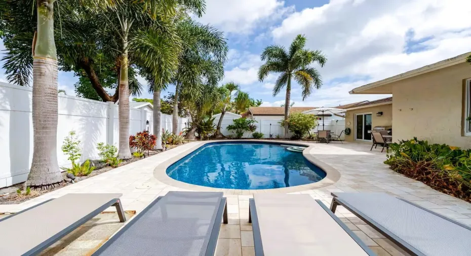 Pool area