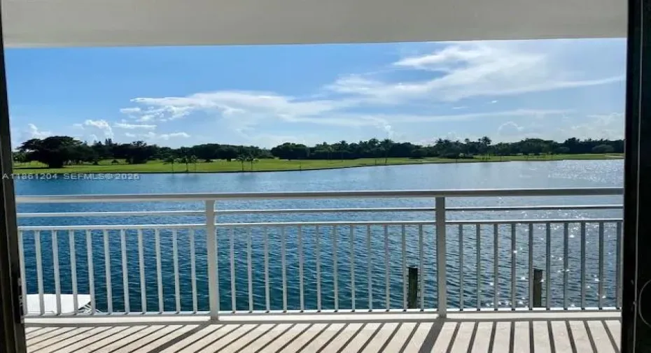 VIEW FROM BALCONY