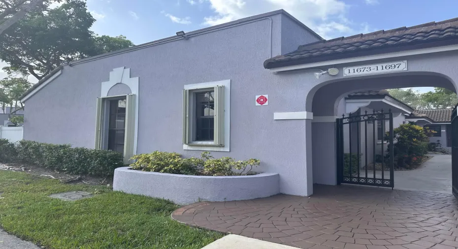 subject right side entrance to B22