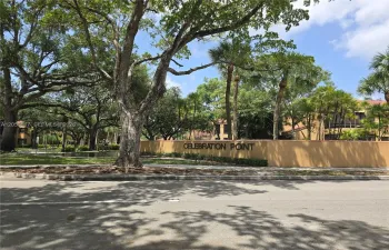 Entrance to Celebration Point in Miami Lakes