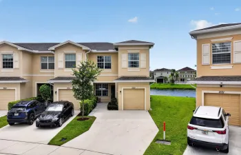 End unit with lake views