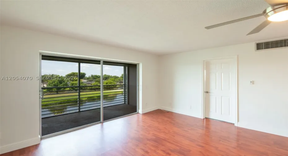 Enclosed Balcony with screens