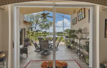 Open Patio to Waterfront View