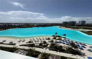 Crystal lagoon view