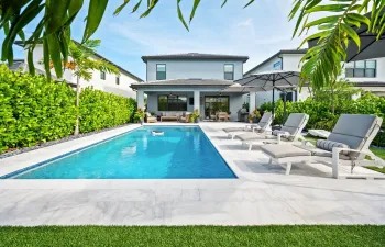 Stunning custom 2025 salt pool with heater/chiller