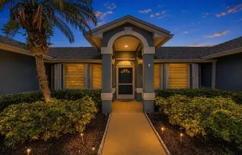 Front Exterior Night Shot