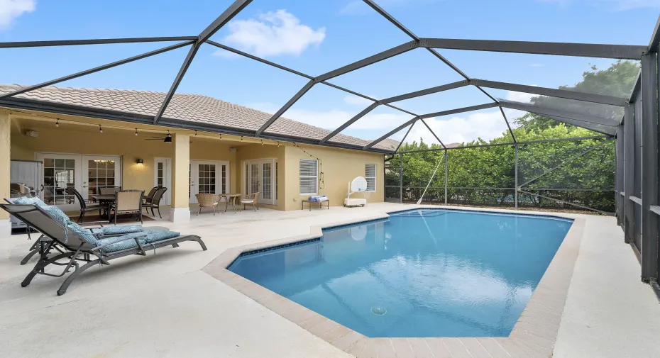 Sparkling pool