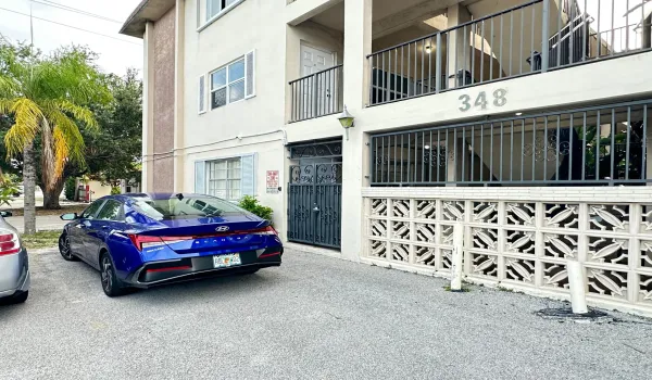 Parking # 10 next to the building entrance