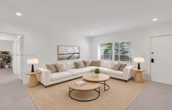 Living Room - Virtually Staged